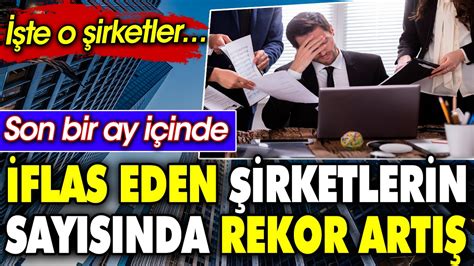 İflas Etmiş Şirketlerin Bilgi Yönetimindeki Eksiklikler
