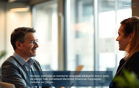 İş Hayatında Mentor – Mentee İlişkisi