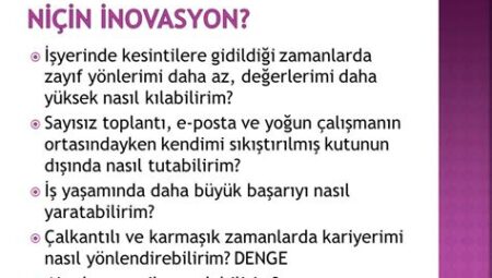 İş Yerinde İnovasyon Kültürü Nasıl Gelişir?