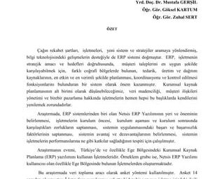 Kurumsal Başarı İçin Bilgi Akışının Planlanması